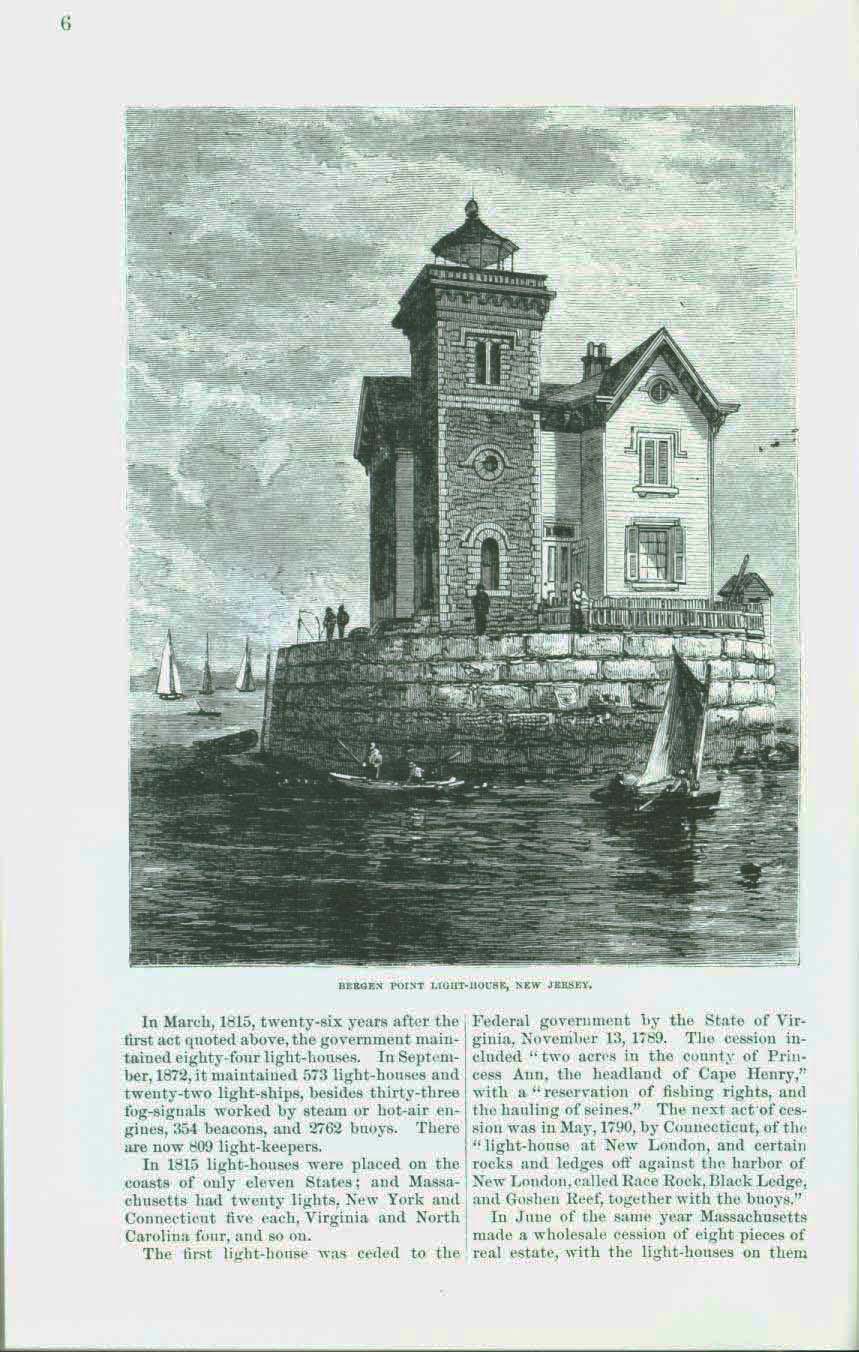 The Light-houses of the United States in 1874. vist0086d